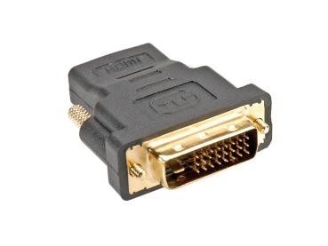 ROLINE DVI-D (24+1) - HDMI Adapter 12.03.3116 Black, ST/BU, 1080p