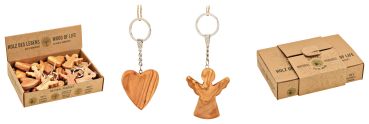 Roost schlüsselanhänger holz 10028592 ass. 3x5x2cm - Roost-10028592-4007698355371