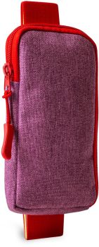 ROOST Notizbuch Tasche 16x8x2mm 497772 elegant violet/vivid red