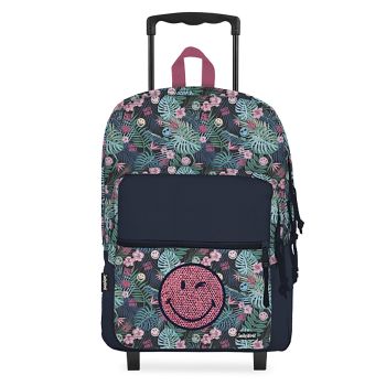 ROOST Rucksack Smiley WD Tropical 506955 navy blue/allover 0x0x0cm