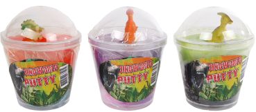 Roost slime dino mit figur 621071 4 farben - Roost-621071-8713219437964
