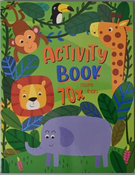 ROOST Activity-Buch Jungel B902 assortiert 21,5x28cm