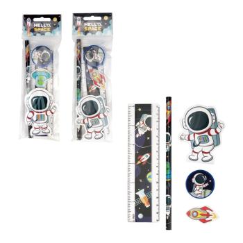 Roost schreibset 2 ass. haopp5001 space - Roost-haopp5001-7613058035578
