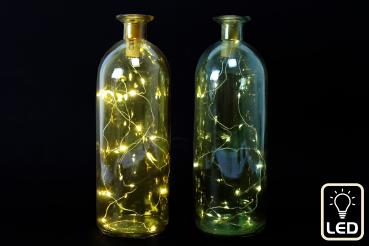 ROOST Flasche Deco LED OR6381 mit LED 9x26cm