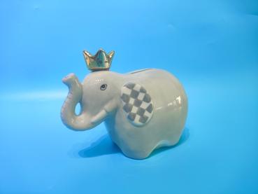 ROOST Sparkasse 17x9.5x11cm TG22513 Elefant mit Krone