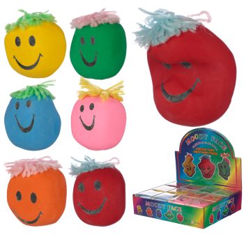 Roost stressball knautschkopf ty446 farbig - Roost-ty446-5055071669170