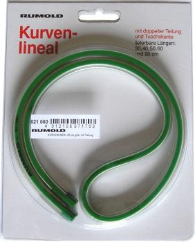 Rumold kurvenlineal 60cm 821060 grün, mit teilung - Rumold-821060-4012108071703-02.jpg