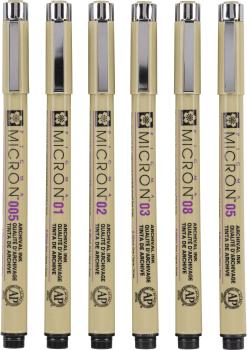 Sakura pigma micron 01 set 0.25mm poxsdk016 basic farben 6 stück - Sakura-poxsdk016-8712079421748-02.jpg
