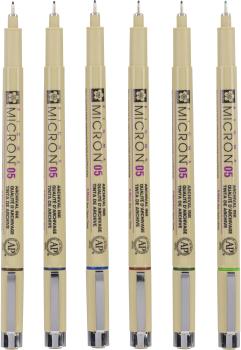 Sakura pigma micron 05 set 0.45mm poxsdk056b erdfarbtöne 6 stück - Sakura-poxsdk056b-8712079421762-03.jpg