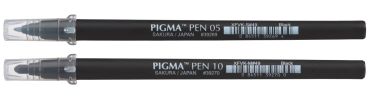 Sakura pigma pen 10 0,8mm xfvkm49 black - Sakura-xfvkm49-0084511392700