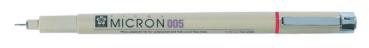 Sakura fineliner pigma micron 0,2mm xsdk00519 rot - Sakura-xsdk00519-0084511318441