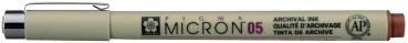 Sakura fineliner pigma micron 0,45mm xsdk0512 braun - Sakura-xsdk0512-0084511357839