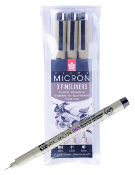 Sakura pigma sakura micron design xsdk3fd set - Sakura-xsdk3fd-8710141130444