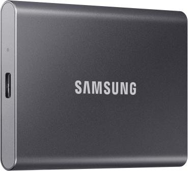 SAMSUNG SSD Portable T7 1TB MU-PC1T0T/WW USB 3.1 Gen. 2 Titan Grey