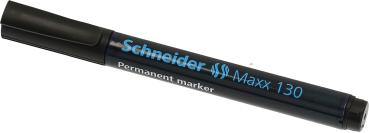 SCHNEIDER Permanent Marker MAXX 130 000069-01 schwarz, Rundspitze