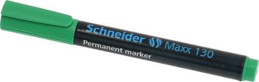 SCHNEIDER Permanent Marker MAXX 130 000069-04 grün. Rundspitze