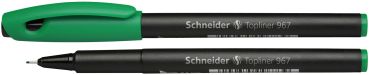 Schneider fineliner topliner 967 0,4mm 9674 grün - Schneider-9674-4004675096746