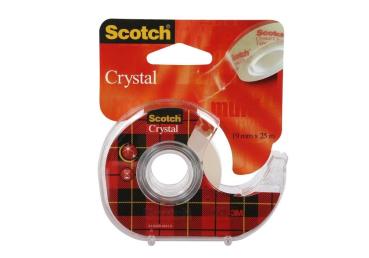 Scotch magic tape crystal 19mmx25m 6-1925d kristallklar, auf abroller - Scotch-6-1925d-0051131592063-04.jpg