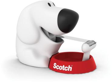 Scotch dispenser hund weiss c31 inkl.1 rol.magic 810 19mmx7.5m - Scotch-c31-4046719743193-03.jpg