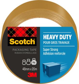 Scotch verpackungsband 48mmx20m c5020d-r heavy duty, braun - Scotch-c5020d-r-8887862964815
