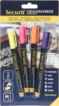 Securit kreidestift 1-2mm bl-sma100-v4-tro 4 farben ass. - Securit-bl-sma100-v4-tro-8718226492678