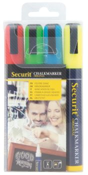 Securit kreidestift 2-6mm sma510-v4 ass. 4 stück - Securit-sma510-v4-8718226491169