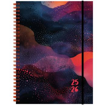 Simplex schüleragenda emotions 25/26 500210.26 1t/1s 12m dark sky 12x16.5cm - Simplex-50021026-7611468040151