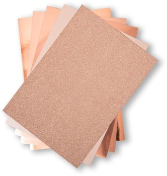 SIZZIX Karton A4 664534 rose 50 Blatt