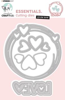 SIZZIX Stanzschablone 14x11x0.1cm CD469 Liebe 5 Stück