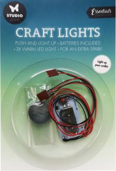 SIZZIX Bastelleuchten 15x10x1cm LED02 warm weiss 3 LED