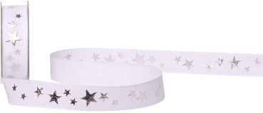 Spyk band cubino Étoiles 1031.1654 16mmx3m weiss-silber - Spyk-10311654-7611475268357