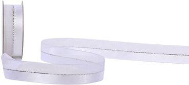 Spyk band cubino elégance 1458.1654 16mmx3m weiss-silber - Spyk-14581654-7611475275362