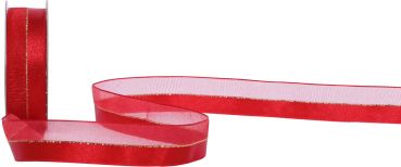 Spyk band cubino elégance 1458.1654 16mmx3m rot-gold - Spyk-14581654-7611475275393