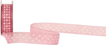 Spyk band cubino dots 1748.1564 15mmx4m rosa - Spyk-17481564-7611475264359