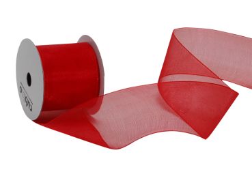 Spyk band cubino organsa 2682.4064 40mmx4m rot - Spyk-26824064-7611475157316
