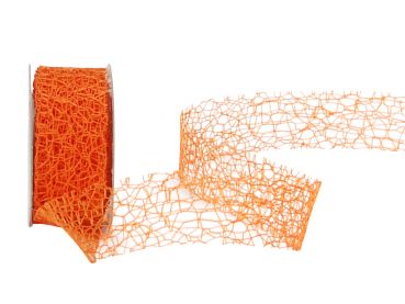 Spyk band cubino 25mm/4m 2848.2564 orange netty - Spyk-28482564-7611475224117