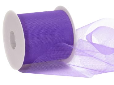 Spyk band tüll 2950.1093 10cmx50m violett - Spyk-29501093-7611475222113