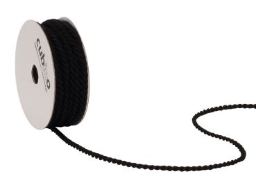 Spyk seidenkordel cubino 3525.0057 3mmx5m schwarz - Spyk-35250057-7611475168855