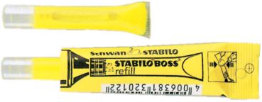 Stabilo textmarker refill boss 070/24 gelb - Stabilo-070-24-4006381320122