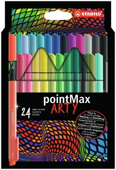 Stabilo fineliner pointmax 0.8mm 488/24-2 24 farben ass. - Stabilo-488-24-2-4006381581905