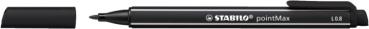 Stabilo fineliner pointmax 0.8mm 488/46 schwarz - Stabilo-488-46-4006381503419-02.jpg