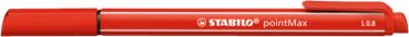 Stabilo fineliner pointmax 0.8mm 488/48 carmine - Stabilo-488-48-4006381503440