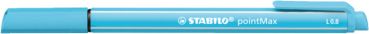 Stabilo fineliner pointmax 0.8mm 488/57 himmelblau - Stabilo-488-57-4006381503563