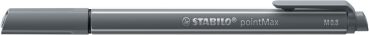 Stabilo fineliner pointmax 0.8mm 488/96 dunkelgrau - Stabilo-488-96-4006381503648
