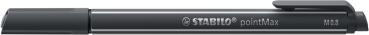 Stabilo fineliner pointmax 0.8mm 488/97 schwarz/grau - Stabilo-488-97-4006381581646