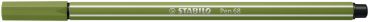 STABILO Fasermaler Pen 68 1-1mm 68/35 moosgrün