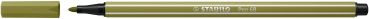 STABILO Fasermaler Pen 68 1.1mm 68/37 schlammgrün