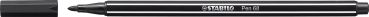 Stabilo fasermaler pen 68 1mm 68/46 schwarz - Stabilo-68-46-4006381333313