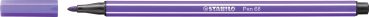 Stabilo fasermaler pen 68 1mm 68/55 violett - Stabilo-68-55-4006381333375