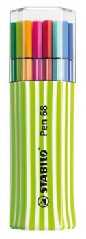 STABILO Fasermaler Pen 68 1mm 6815-01 15er Etui